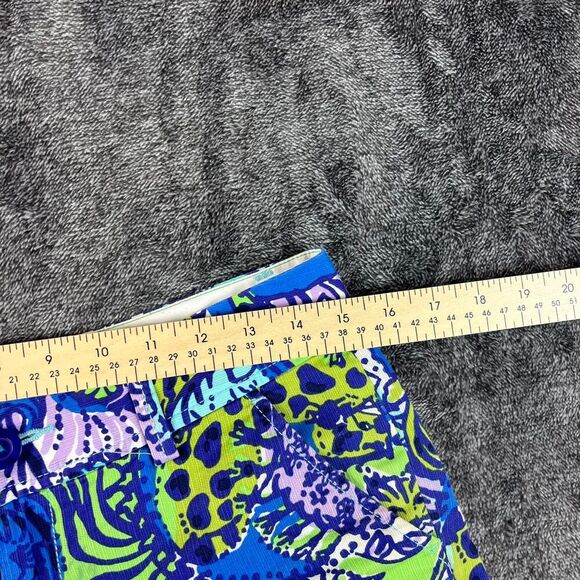 Lilly Pulitzer The Callahan Short Blue Floral 4" Inseam Women's 2 Preppy Coastal - Picture 9 of 10